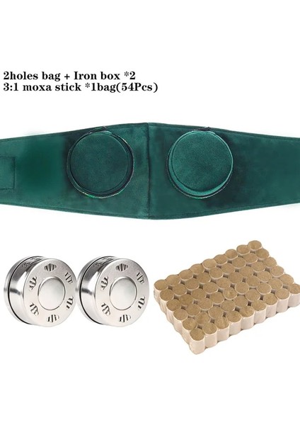 2-1 Duman Filtresi Moxa Sopa Demir Brülör Çantası Üstün Cilt Dostu Kumaş Kullanarak Ev Yakı Spa Sıcak Meridyen Isıtma Masajı (Yurt Dışından)