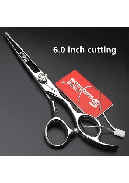 6 Inç Kesme 6 Inç Profesyonel Kuaförlük Inceltme Makası Japonya 440C Çelik Berber Kesme Makası Için Yüksek Kaliteli Inceltme Makası (Yurt Dışından) fiyatları