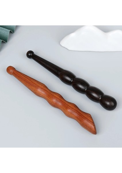 1 Adet Uzun Ahşap Spa Kas Rulo Sopa Selülit Blaster Derin Doku Fasya Tetik Noktası Serbest Bırakma Kendinden Ayak Vücut Masaj Aletleri (Yurt Dışından)
