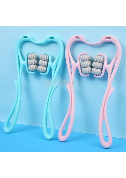 Pembe-4 Top Boyun Masaj Terapisi Boyun ve Omuz Çift Tetik Noktası Rulo Kendinden Masaj Aracı El Basıncı Derin Masaj Aletleri Tahliyesi (Yurt Dışından) fiyatları