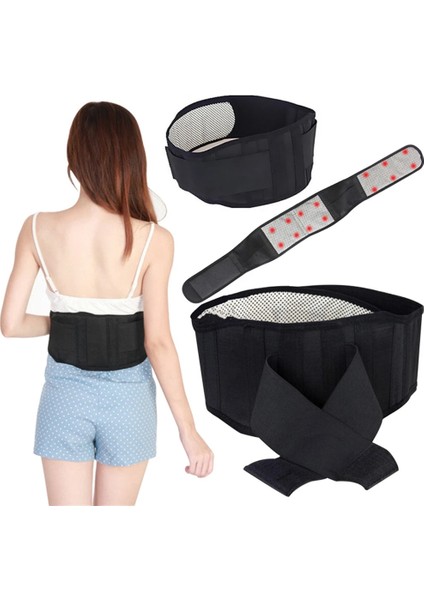 Xl Manyetik Sırt Desteği 20 Mıknatıslar Alt Bel Desteği Kemer Kayışı Sırt Masajı Desteği Bel Kalça Kemeri Sırt Sedye Rahatlatmak (Yurt Dışından)