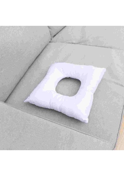 Beyaz Yastık Yüz Pamuk Yastık Kare Yastıklar Masaj Güzellik Salonu Spa Ofis Çörek (Yurt Dışından)