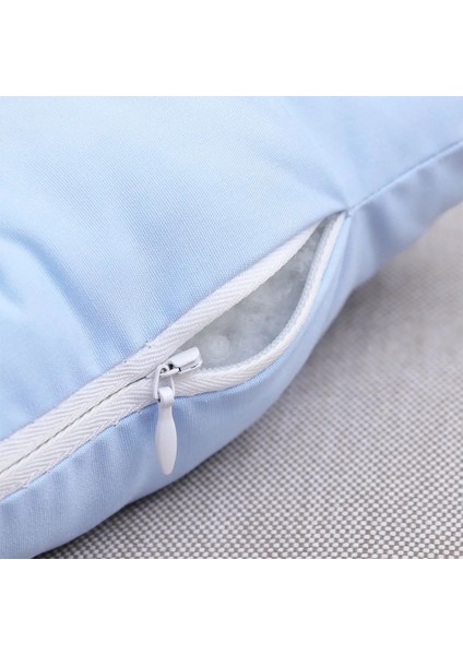 Mavi 1 Yüz Delik Yastık Masaj Minderi Kare Pamuk Yüz Yastık Kafalık Delik Kapakları Güzellik Salonu Yüz Masaj Yastığı 32X32X6 cm (Yurt Dışından) fırsatları