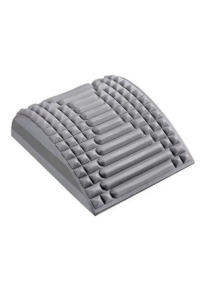 Gri Lomber Omurga Rahatlatıcı Bel Germe Masajı Gevşeme Yoga Omurga Düzeltme Sırt Germe Egzersiz Yardımı Bel Sırt (Yurt Dışından)