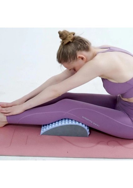Gri Lomber Omurga Rahatlatıcı Bel Germe Masajı Gevşeme Yoga Omurga Düzeltme Sırt Germe Egzersiz Yardımı Bel Sırt (Yurt Dışından) fiyatları