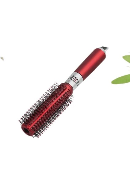 Kırmızı Rulo Saç Fırçaları Kadın Hava Yastığı Masaj Tarak Şampanya Kırmızı Saç Kıvırma Tarağı Detangle Fırça Saç Profesyonel Şekillendirici Araçları (Yurt Dışından)