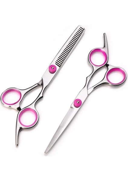 Pembe Kesme Profesyonel 6 '' 4cr Çelik Saç Makas Kesme Berber Makas Saç Makas Salon Makas Inceltme Makası Kuaförlük Makas (Yurt Dışından) fırsatları