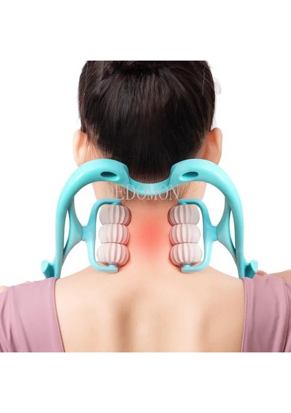 Pembe-4 Top Boyun Masaj Terapisi Boyun ve Omuz Çift Tetik Noktası Rulo Kendinden Masaj Aracı El Basıncı Derin Masaj Aletleri Tahliyesi (Yurt Dışından) modelleri