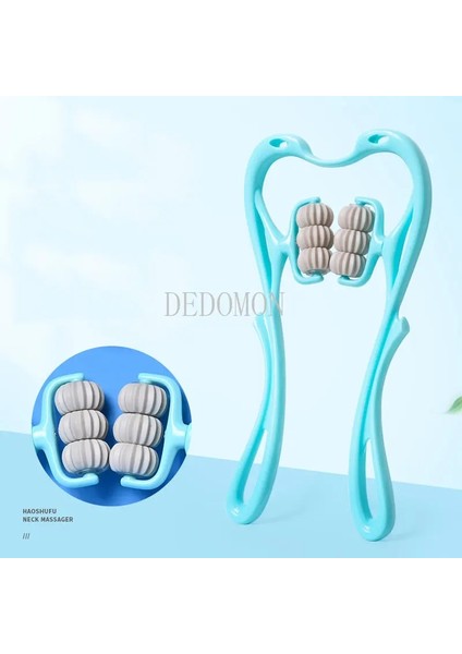 Pembe-4 Top Boyun Masaj Terapisi Boyun ve Omuz Çift Tetik Noktası Rulo Kendinden Masaj Aracı El Basıncı Derin Masaj Aletleri Tahliyesi (Yurt Dışından) indirimleri