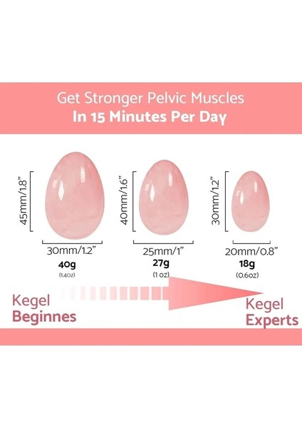 Gül Kuvars 3 Adet Doğal Yeşim Yoni Masaj Kadın Vajinal Sıkılaştırıcı Yoni Yumurta Yeşim Topları Kegel Egzersiz Masajı Sağlıklı Araçlar Eşi Için Hediye (Yurt Dışından) fırsatları