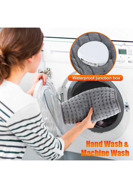 30X59CM Birleşik Krallık Fişi (220-240V) Elektrikli Isıtma Battaniyesi Isıtmalı Mat Elektro Levha Pedi Yatak Kanepe Sıcak Kış Termal Battaniye Isıtıcı Taşınabilir Çeşitli Boyut (Yurt Dışından) fırsatları