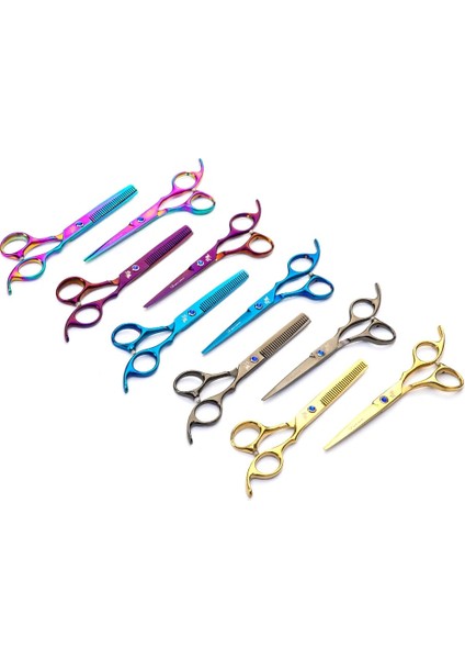 Kesme Fnlune Profesyonel 6.0 Inç Kuaförlük Makas Kuaförlük Makas Ince Kesme Düz Makaslar Kuaförlük Salonu Kuaför (Yurt Dışından) fırsatları