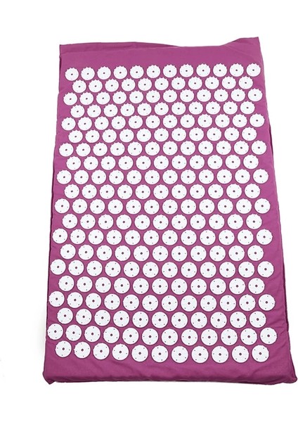 L Yeşil Mat Yastık Acupressuur Mat Hoofd Hals Terug Voetmassage Kussen Kussen Yoga Spike Mat Anti-Stres Akupunktur Pedi Naald Masajı (Yurt Dışından) modelleri