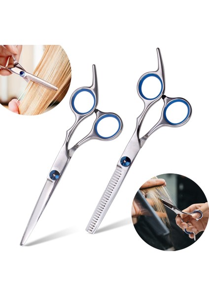 Inceltme Makası Kuaförlük Makas Profesyonel Yüksek Kalite 6 Inç Saç Makas Kuaförlük Keski Diş Bıçakları Inceltme Makası Kesme (Yurt Dışından) fiyatları