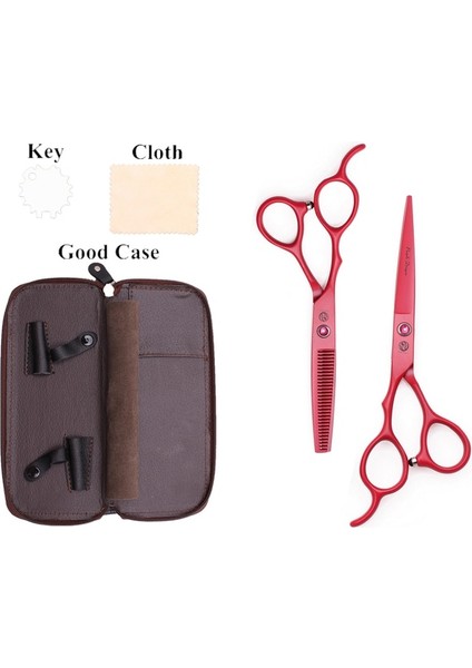 Z8001 Hong D 6yy Sol El Kuaförlük Makas Mor Ejderha 6 '' Berber Dükkanı Kesme Makası Inceltme Makas Profesyonel Saç Makası Z8001 (Yurt Dışından) fiyatları