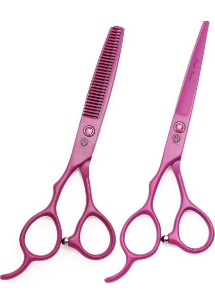 Z8001 Hong D 6yy Sol El Kuaförlük Makas Mor Ejderha 6 '' Berber Dükkanı Kesme Makası Inceltme Makas Profesyonel Saç Makası Z8001 (Yurt Dışından) indirimleri