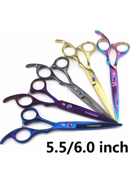 6 Inç Mavi Set Yeni Profesyonel Kuaförlük Makas Saç Kesme Makas Seti Berber Makası Yüksek Kaliteli Salon 5.5/6.0 Inç Renk Sıyah (Yurt Dışından) fiyatları