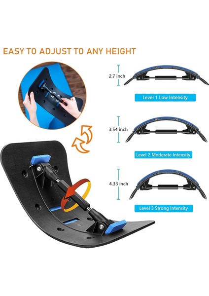 4-M-Bl 2022 Yeni Manyetik Terapi Sırt Masajı Sedye Boyun Streç Araçları Masaj Servikal Yastık Bel Desteği Duruş Düzeltici (Yurt Dışından) modelleri