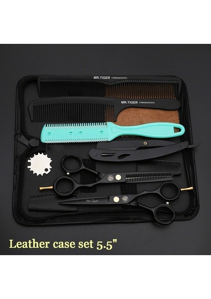 55CTCASE2-HSSX-3 2022 Yüksek Kaliteli Saç Kesme Makası Kuaförlük Profesyonel Berber Makası Profesyonel Saç Makası Makas 5.5 6.0 (Yurt Dışından) fiyatları