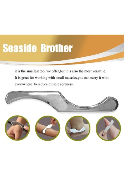 A5 Paslanmaz Çelik Gua Sha Kazıma Masaj Aracı (Yurt Dışından) modelleri