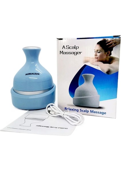Danlu USB Elektrikli Masajı Aleti - Mavi (Yurt Dışından)