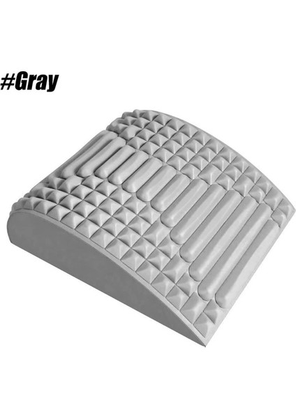 Gri Sırt Masajı Sedye Ekipmanları Masaj Aletleri Massageador Sihirli Streç Spor Bel Desteği Gevşeme Omurga Ağrısı Rölyef (Yurt Dışından)