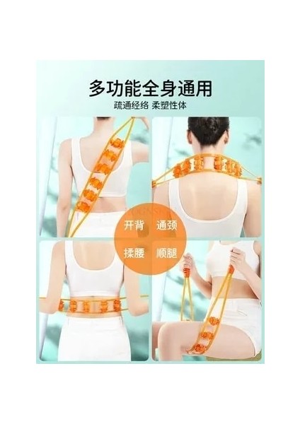 Q Sırt Masajı Sırt Meridyeni Tarama Masaj Sopası Artefaktı Yuvarlanan Top Silindiri Geri Çekme Masajı Gerektirmez (Yurt Dışından) fiyatları