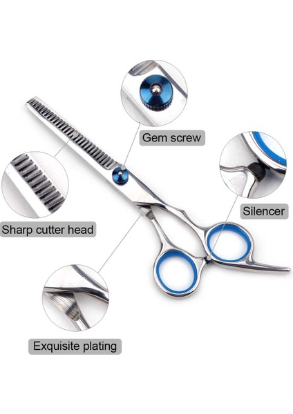 Inceltme Kuaförlük Makas Profesyonel Yüksek Kaliteli Kesme Inceltme Şekillendirici Aracı Paslanmaz Çelik Saç Makas Inceltme Makası Aracı (Yurt Dışından) modelleri