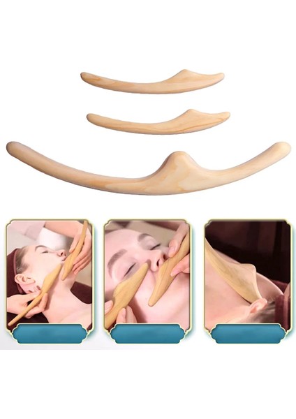 Set A-2pcs Ahşap Vücut Yüz Oyma Masaj Kazıyıcı El Ayak Vücut Sağlık Masajı Guasha Sopa Lenfatik Drenaj Masajı Kas Relax (Yurt Dışından) fırsatları