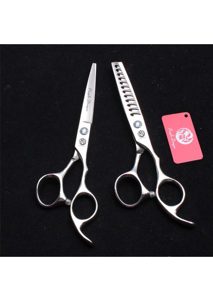 Z2000 Lan 12T 6n 6" 17CM 440C Mor Ejderha Berber Makas Kesme Makası Inceltme Makas Kuaförlük Malzemeleri Profesyonel Saç Makası Z2000 (Yurt Dışından) fırsatları