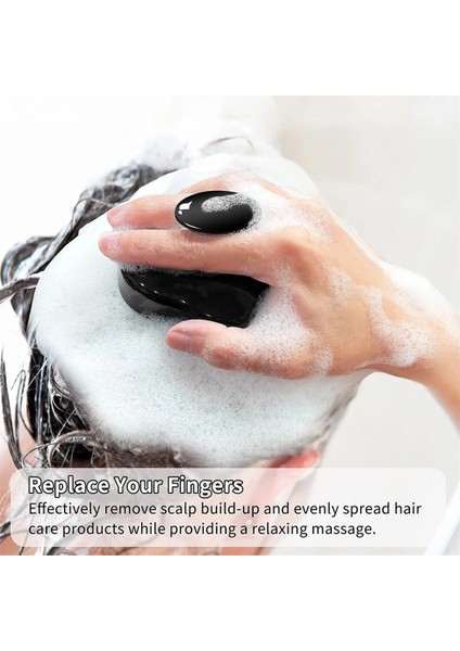 Tip B - Pembe Silikon Şampuan Saç Derisi Saç Masaj Başlığı Vücut Saç Derisi Masaj Fırçası Tarak Saç Yıkama Tarağı Duş Fırçası Banyo Spa Masaj Fırçası (Yurt Dışından)