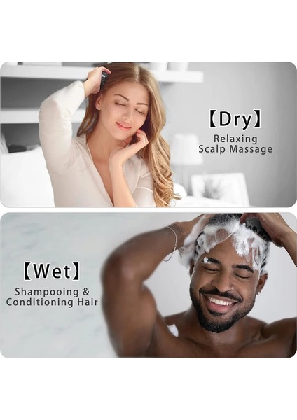 Tip B - Pembe Silikon Şampuan Saç Derisi Saç Masaj Başlığı Vücut Saç Derisi Masaj Fırçası Tarak Saç Yıkama Tarağı Duş Fırçası Banyo Spa Masaj Fırçası (Yurt Dışından)