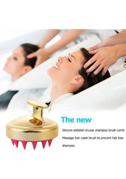 03 1 Adet Rahat Silikon Şampuan Saç Derisi Masaj Fırçası Silikon Saç Derisi Masaj Saç Fırçaları Kaymaz Yıkama Şampuan Fırçası Tarak (Yurt Dışından) indirimleri
