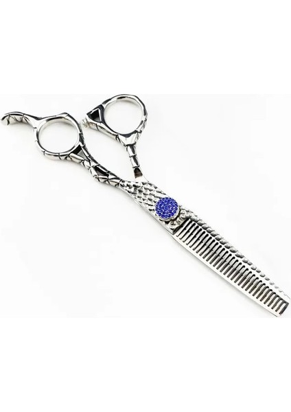 Inceltme Makas Profesyonel JP440C Çelik 6 '' Mücevher Makas Gümüş Kesim Saç Makas Saç Kesimi Inceltme Berber Kesme Makası Kuaförlük Makas (Yurt Dışından)