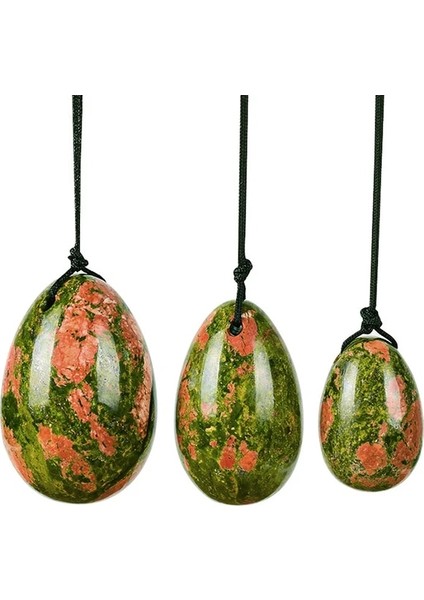 Tip 5 Gül Kuvars Vajinal Topları Yoni Yumurta Seti Kadın Kegel Egzersiz Masaj Topu Vajinal Kas Sıkma Yeşim Yumurta Masajı Kegel Topu (Yurt Dışından)