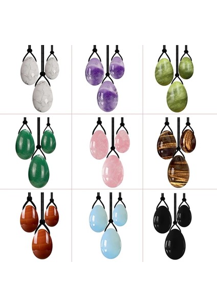 Tip 5 Gül Kuvars Vajinal Topları Yoni Yumurta Seti Kadın Kegel Egzersiz Masaj Topu Vajinal Kas Sıkma Yeşim Yumurta Masajı Kegel Topu (Yurt Dışından) modelleri