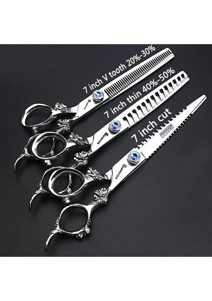 6 Inç Set Profesyonel Kuaförlük Makas 6/7/8/9 Inç Kesme Inceltme Makası Salon Kuaför Saç Makas Seti Kuaförlük Aracı 440C (Yurt Dışından) modelleri