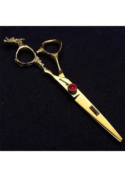 Stil D Kesim Orijinal Yeni Kuaförlük Makas Profesyonel 6 Inç Berber Makası Saç Stilisti Özel Makas Düz Diş Makas (Yurt Dışından)