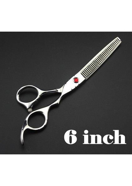 Kırmızı Inceltme Profesyonel 6 Inç ve 5.5 Inç 440C 9CR13 Inceltme Sıcak Makaslar Makas Kesme Berber Kesim Saç Makas Seti Kuaförlük Makas (Yurt Dışından)