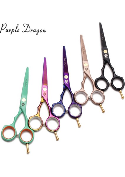 Z1104 Zi C 5.5yy 5.5 "16 cm 440C Mor Ejderha Kuaförlük Malzemeleri Kesme Makası Düzenli Makas Profesyonel Saç Makas Şekillendirici Aracı Z1104 (Yurt Dışından)