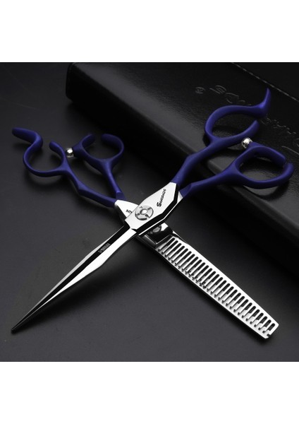 6 Inç Kesim Profesyonel Saç Kesme Makinesi 6 Inç Japon Kuaförlük Makas Saç Düz Makas Seti Ücretsiz Hediye Çantası Tarak (Yurt Dışından) fiyatları