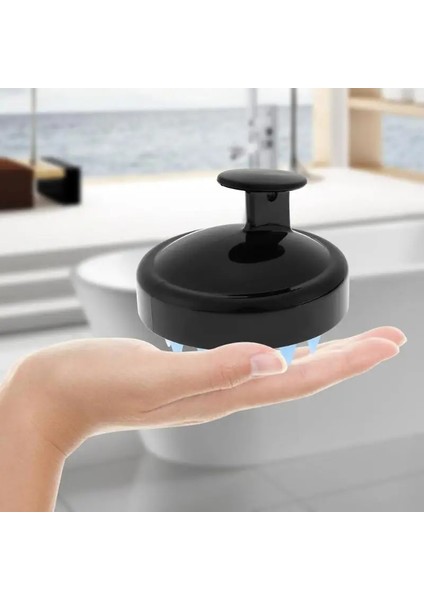 Mavi 1 Adet Masaj Fırçası Saç Yıkama Fırçası Silikon Kafa Vücut Masajı Tarak Silikon Akupunktur Noktası Masaj Rahatlatıcı Fırça Araçları (Yurt Dışından) fırsatları