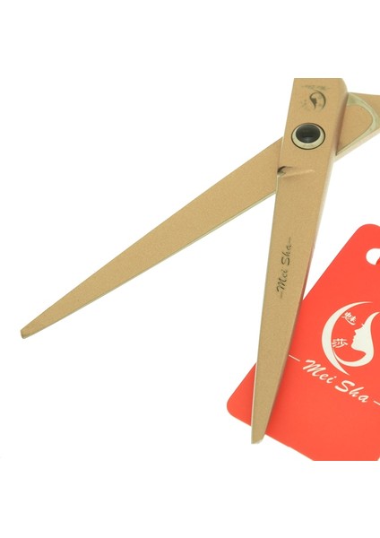 A0119A-05-60 Meisha 6 Inç Japon 440 Kuaförlük Makas Döner Başparmak Saç Kesme Makası Berber Inceltme Makas Salon Araçları A0122A (Yurt Dışından)