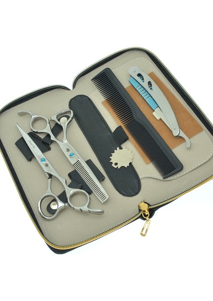 A0035C-02-70 Smith Chu 6.0 Inç Insan Saç Makas Seti Japonya 440C Kuaförlük Kesme Makas Inceltme Makası Saç Bakımı ve Şekillendirme Aracı A0036C (Yurt Dışından) fırsatları