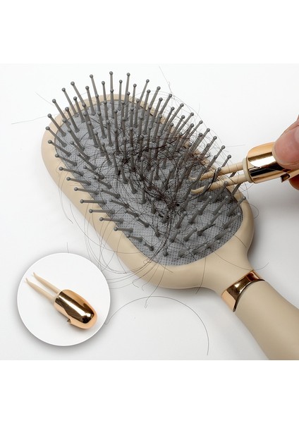 Kıvırcık Tarak Sevimli Hava Yastığı Masaj Tarak Temizleme Aracı ile Egzoz Hava Yastığı Tarak Anti Statik Kadınlar Uzun Kabarık Saç Kıvırma Saç Fırçası (Yurt Dışından) fırsatları
