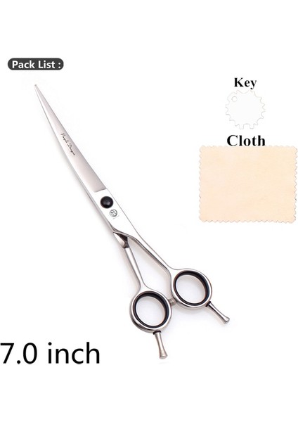 1028 Yin Uc-7n Mor Ejderha 5.5 "6" 7 "8" Japonya Paslanmaz Yukarı Kavisli Makas Berber Saç Makas Kuaförlük Makas Pet Saç Makas 1028 # (Yurt Dışından) fiyatları