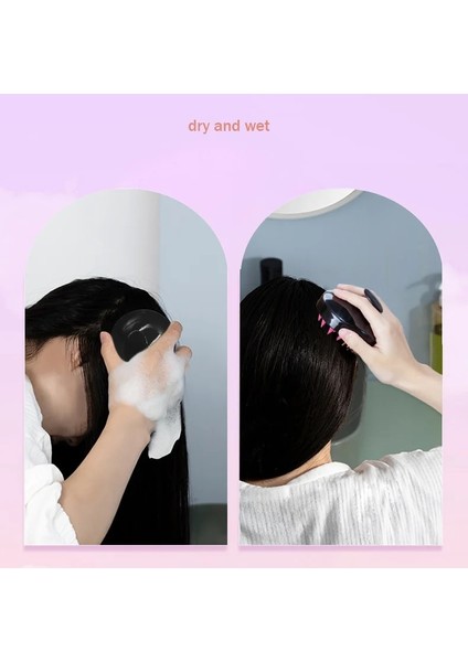 11 1 Adet Yumuşak Silikon Kafa Kafa Derisi Masaj Tarak Şampuan Fırçası Saç Yıkama Tarağı Duş Fırçası Kafa Masajı Saç Kuaförlük Aracı (Yurt Dışından) indirimleri