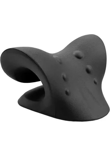 Siyah Boyun Omuz Sedye Servikal Omurga Streç Yerçekimi Kas Gevşeme Çekiş Masaj Yastığı Ağrıyı Rahatlatmak Omurga Düzeltme (Yurt Dışından)