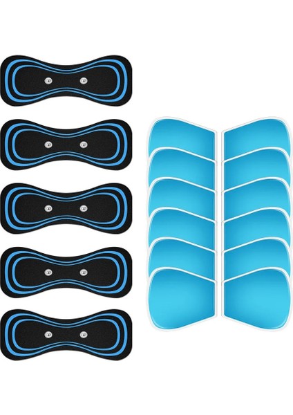 Tip 5 Jel Pedleri Ems Boyun Sedye Yama Sırt Masajı Etiket Kas Stimülasyonu Darbe Yamalar Yedek Masaj Yaması Hidrojel (Yurt Dışından) fiyatları
