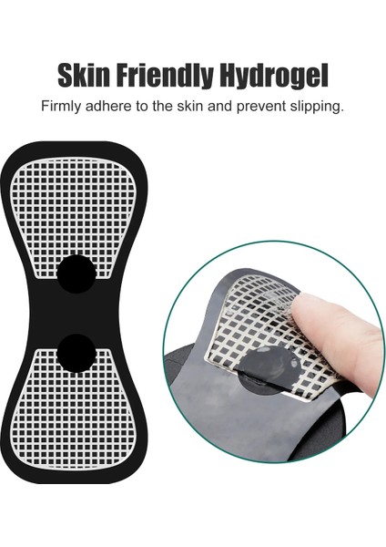 Tip 5 Jel Pedleri Ems Boyun Sedye Yama Sırt Masajı Etiket Kas Stimülasyonu Darbe Yamalar Yedek Masaj Yaması Hidrojel (Yurt Dışından) modelleri